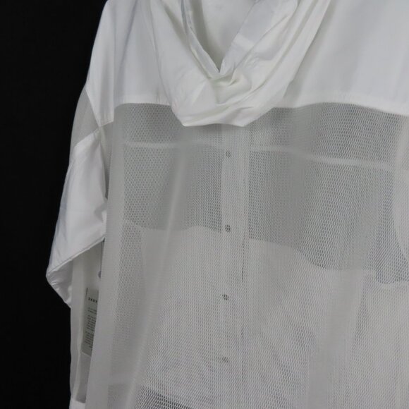 DKNY White and Gray Windbreaker Jacket Sz. XL - Picture 11 of 16